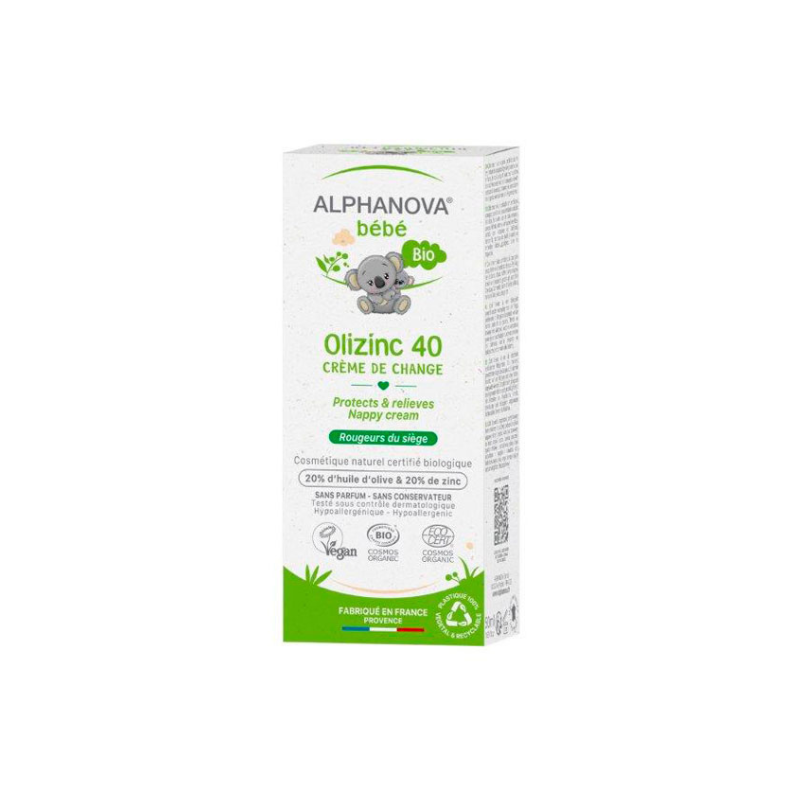 ALPHANOVA Olizinc 40 crème de change 50g