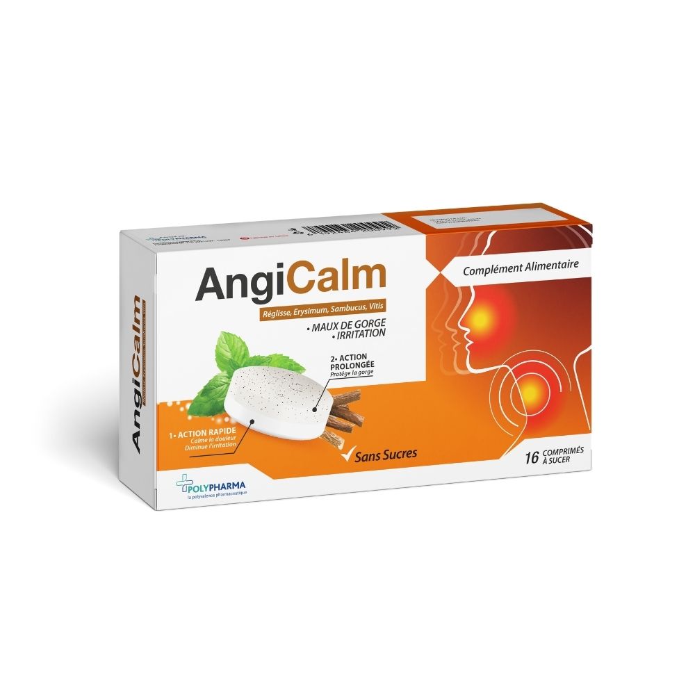 ANGICALM Réglisse Comprimé B16 – POLYPHARMA