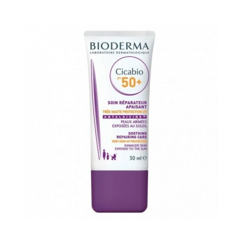 BIODERMA CICABIO SPF50+ SOIN REPARATEUR APAISANT 30ML