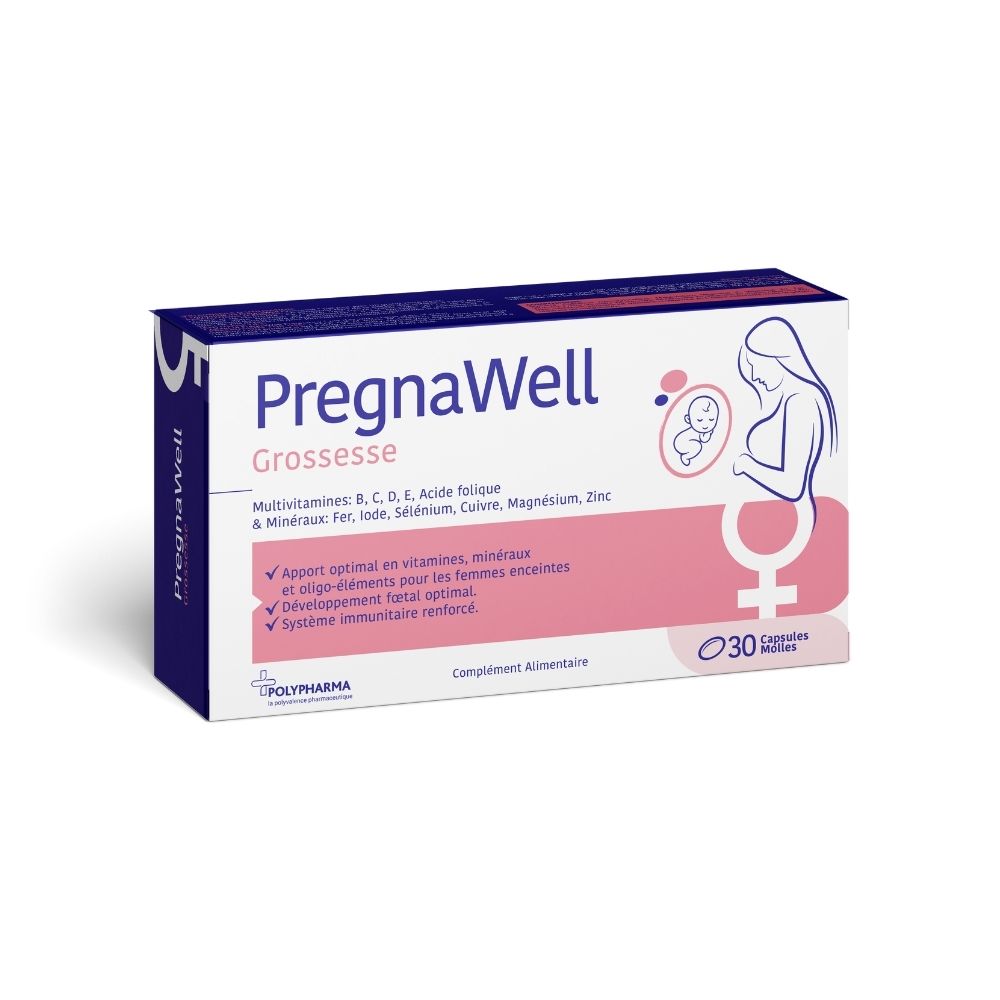 PREGNAWELL Soft Gel B30 – POLYPHARMA