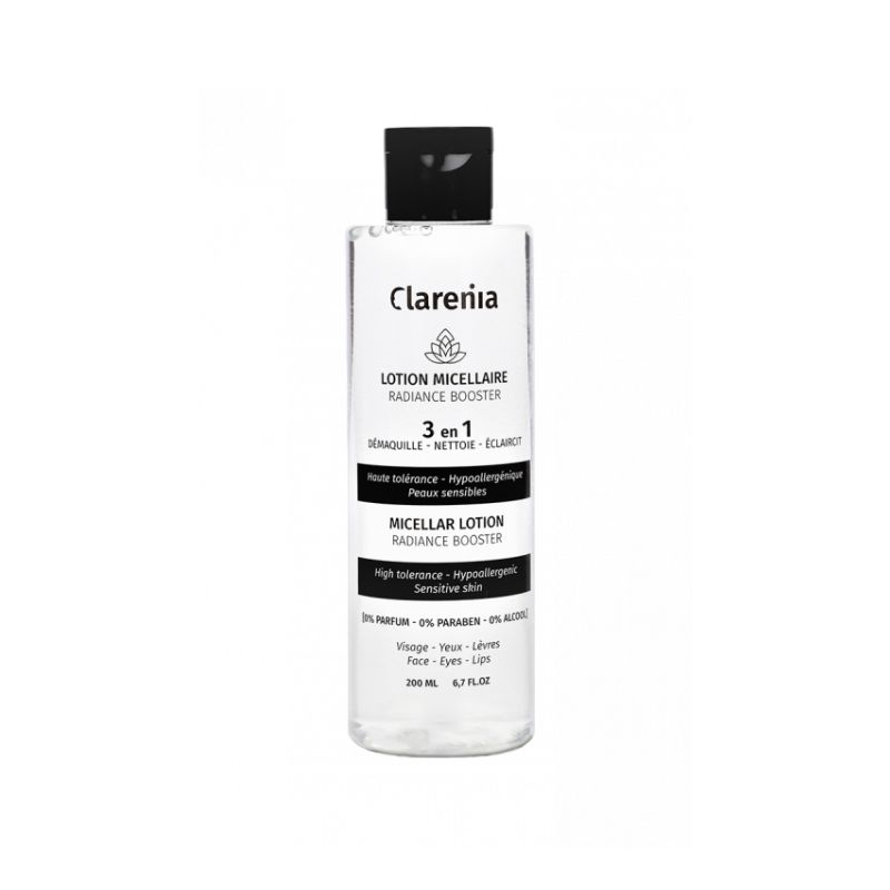 CLARENIA EAU MICELLAIRE RADIANCE BOOSTER 3 EN 1 500ML