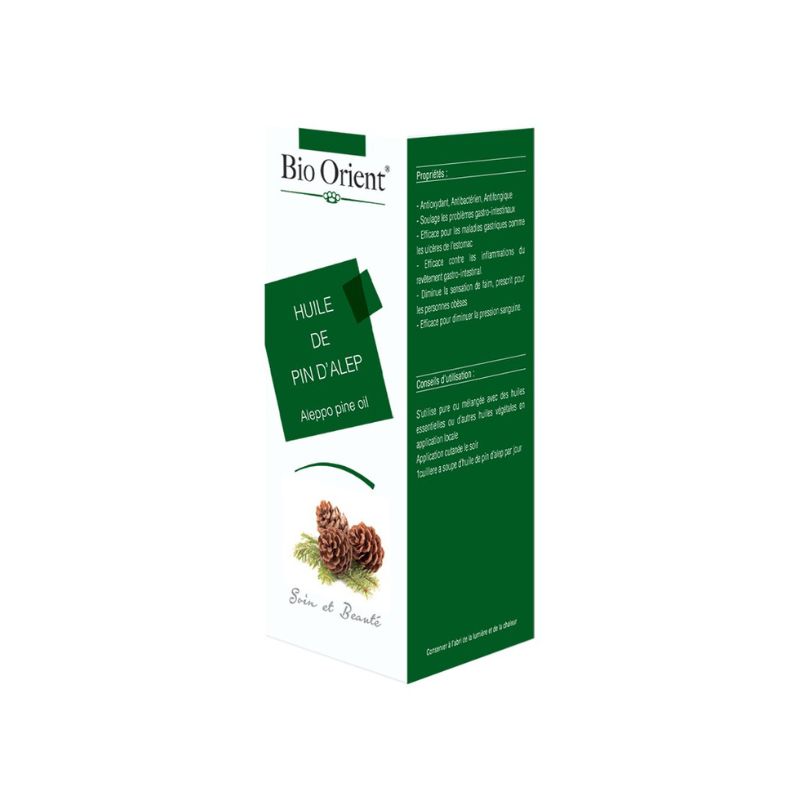 BIO ORIENT HUILE VEGETALE DE PIN D’ALEP 10ML