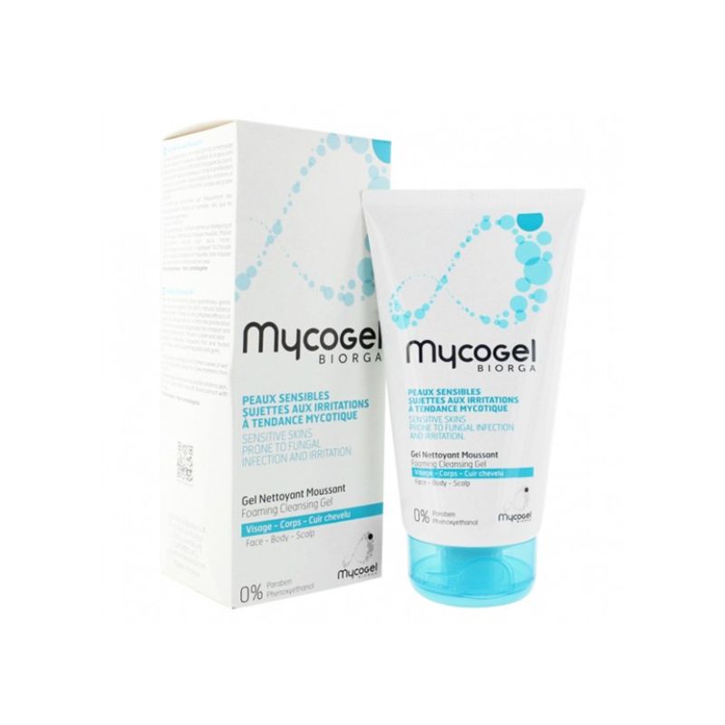 Biorga Mycogel Gel Nettoyant Moussant 150 ml