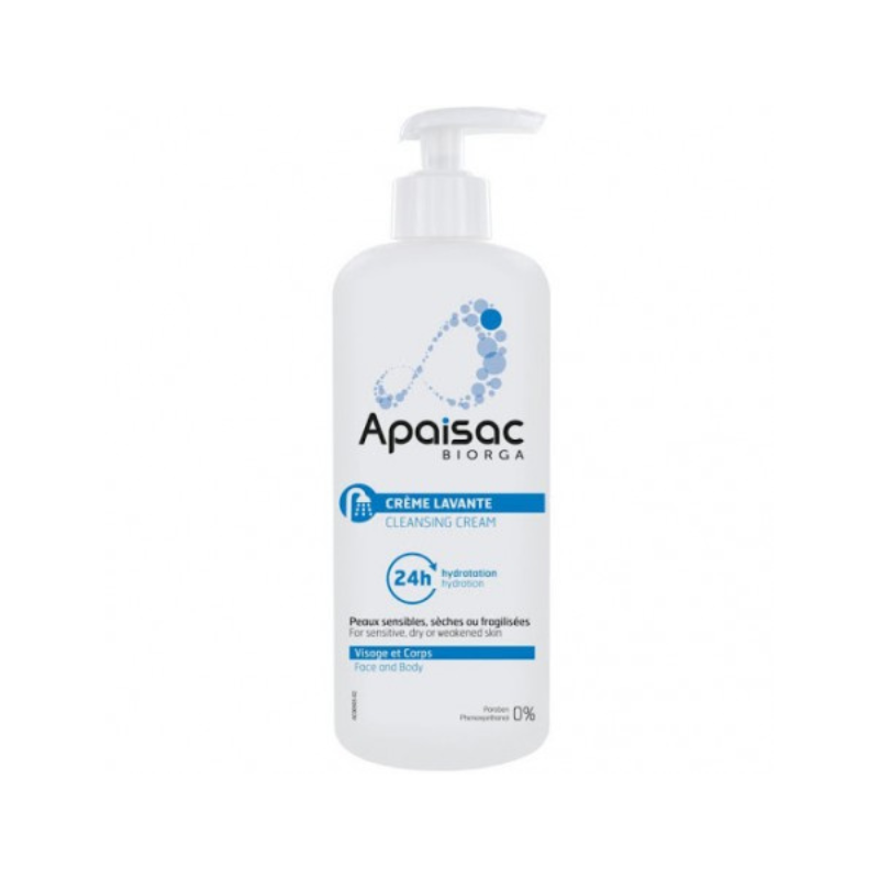 Apaisac Biorga Crème Lavante 400 ml