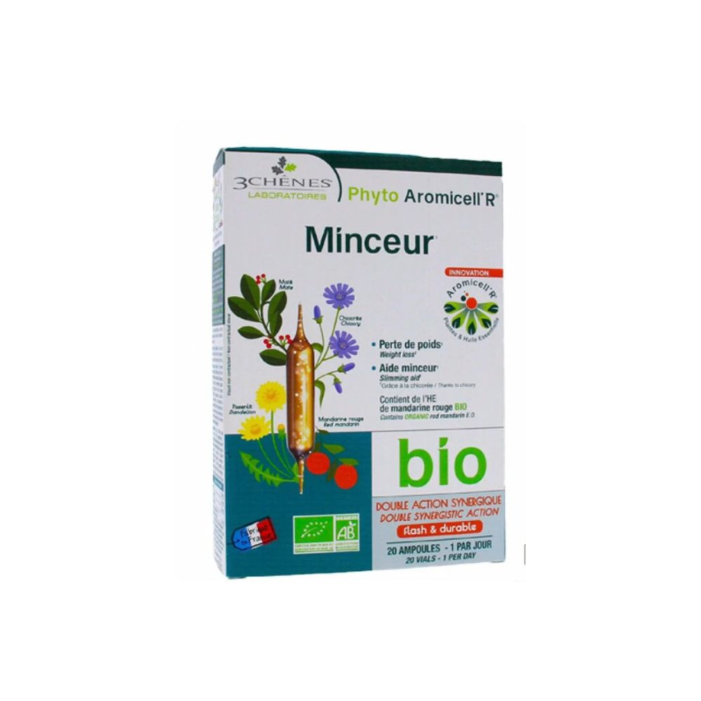 3 CHENES PHYTO AROMICELL’R MINCEUR 20 AMPOULES