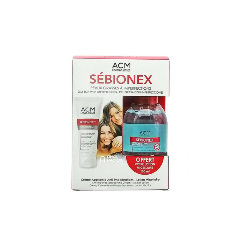 ACM SEBIONEX COFFRET TRIO + LOTION MICELLAIRE OFFERT