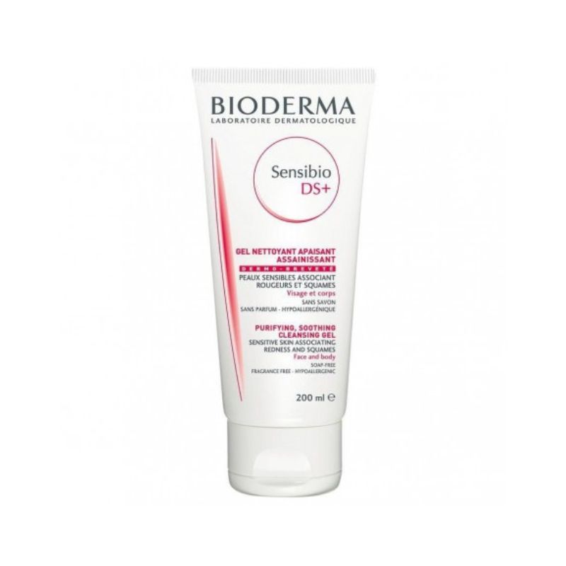 BIODERMA Sensibio DS+ Gel Nettoyant Peaux Sensibles 200ml
