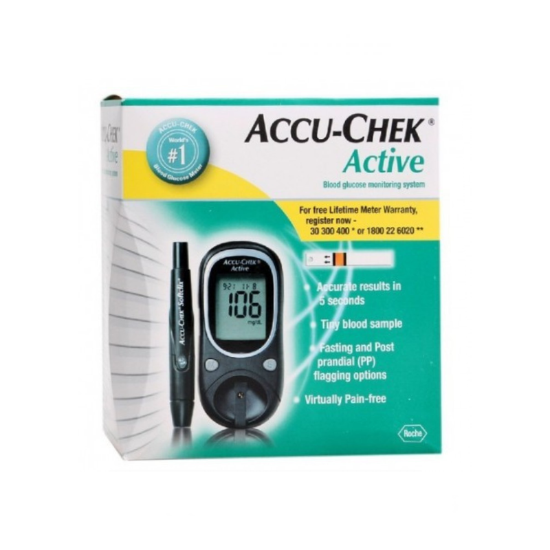 ACCU-CHEK ACTIVE LECTEUR DE GLYCEMIE