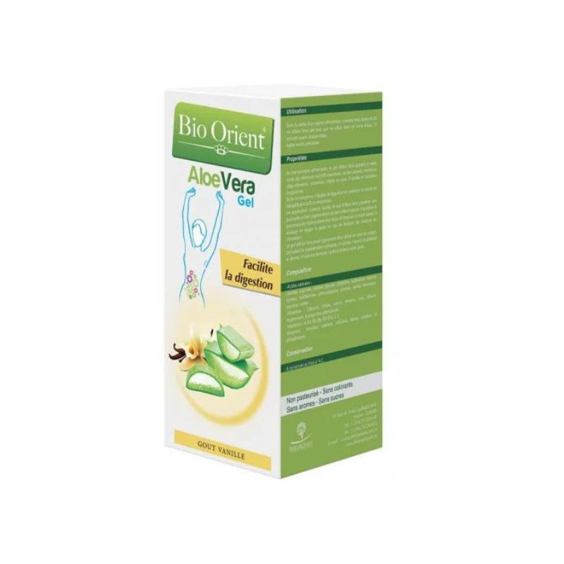 BIO ORIENT GEL ALOE VERA GOUT VANILLE 250ML