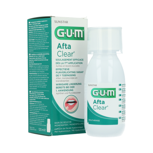 GUM Aftaclear Bain de Bouche 120 ml