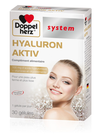 Aktiv Hyaluron 30 Gélules – 100 mg + vitamines – Image 2