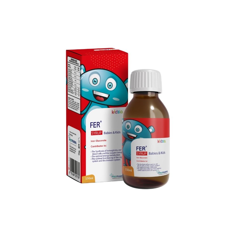 KIDZO Fer Sirop 150 ML – POLYPHARMA
