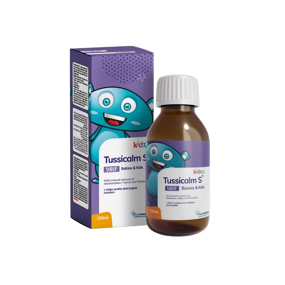KIDZO Tussicalm S Sirop 150 ML – POLYPHARMA