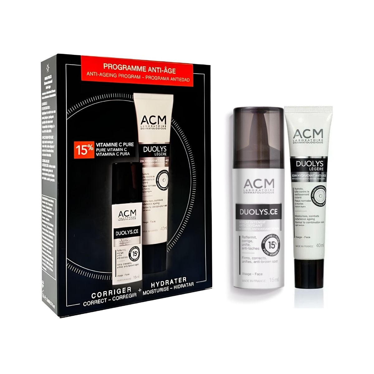 ACM DUOLYS COFFRET ANTI-AGE (SERUM+CREME LEGERE)