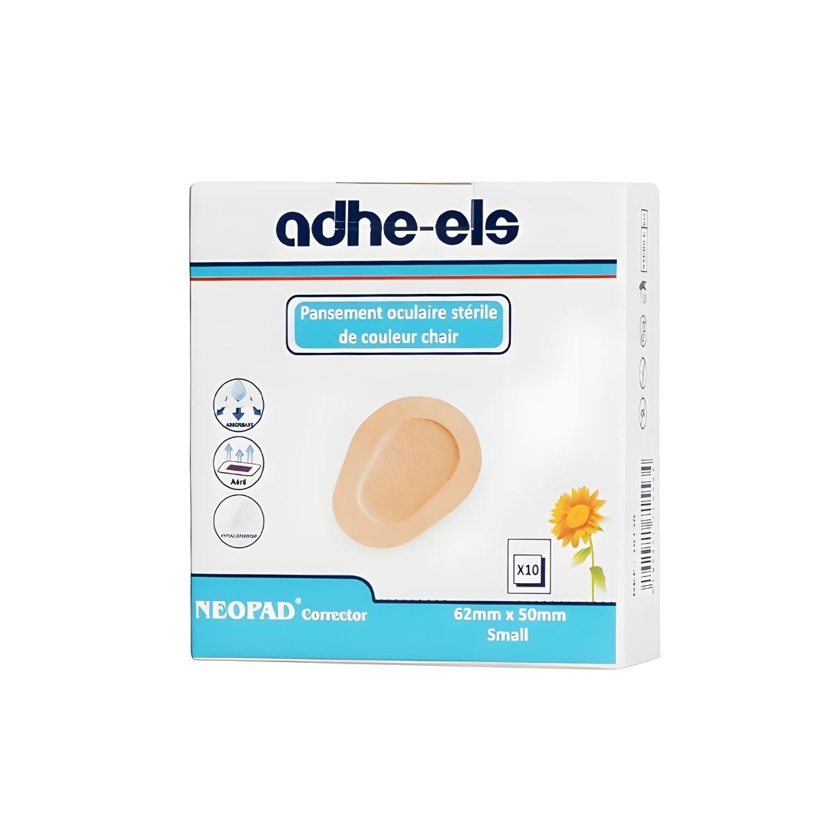 ADHE-ELS NEOPAD ETUI S 62MMX50MM BT/10