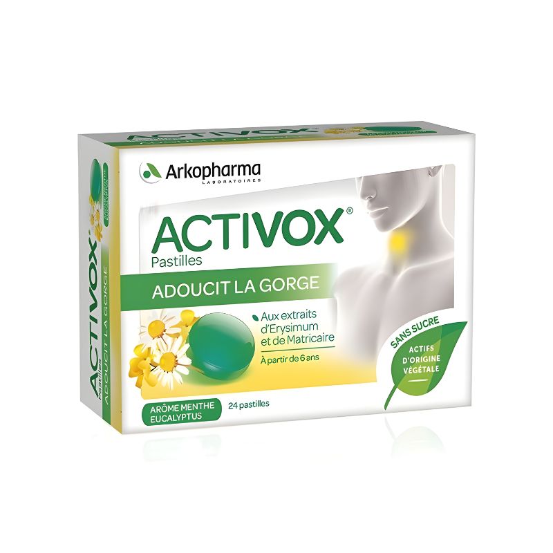 AKTIVOX MENTHE PASTILLES BT/24