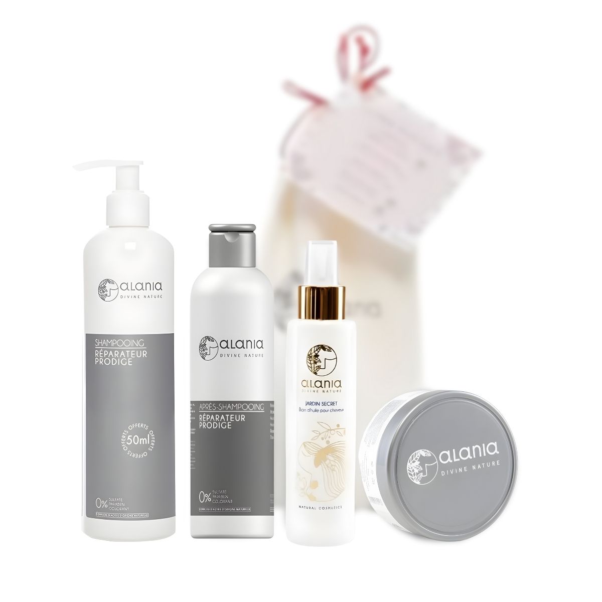 ALANIA TROUSSE HAIR PACK (SHP-AP.SHMP-MASQ-HUILE OFFERT)