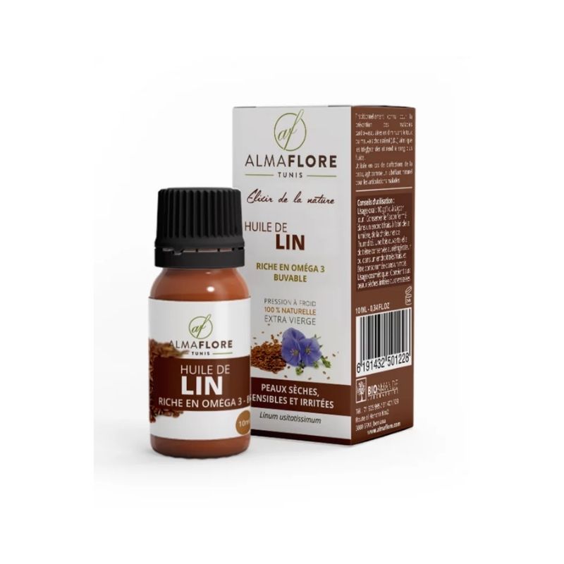 ALMAFLORE HUILE DE LIN 10 ML