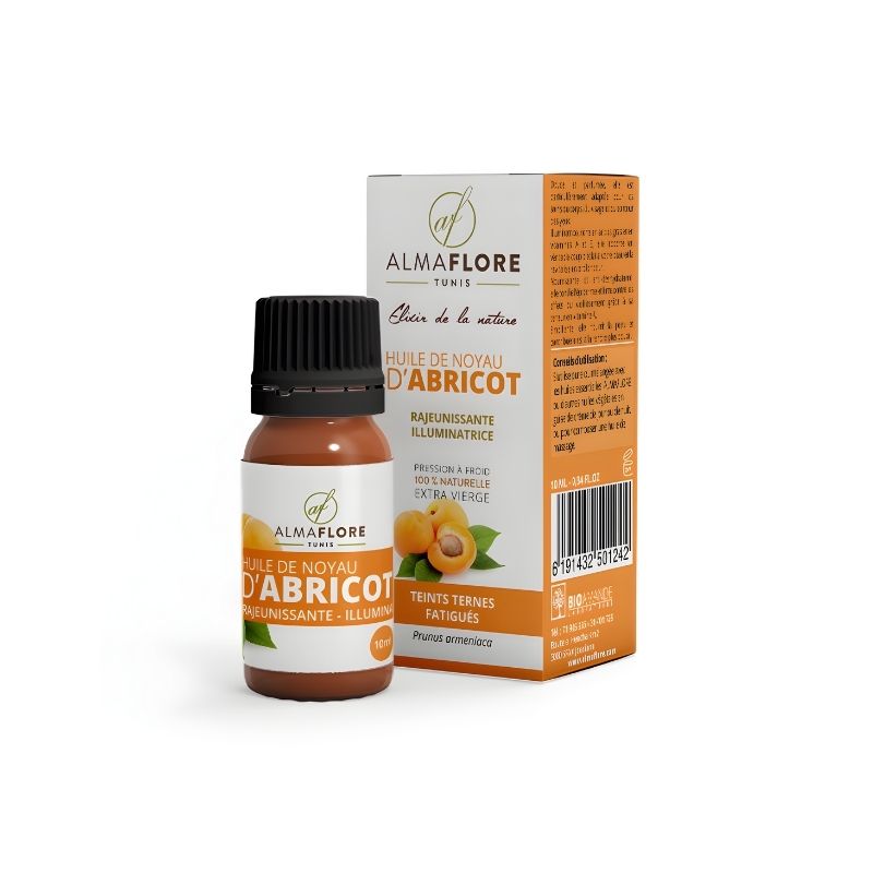 ALMAFLORE HUILE DE NOYAU D’ABRICOT 10 ML