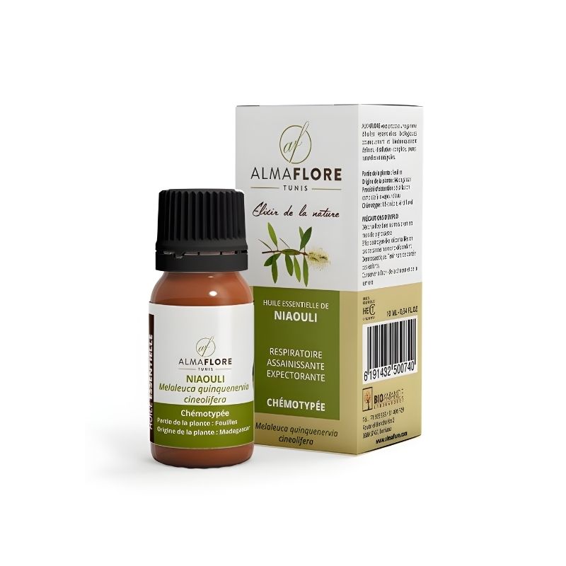 ALMAFLORE HUILE ESSENTIELLE DE NIAOULI 10 ML