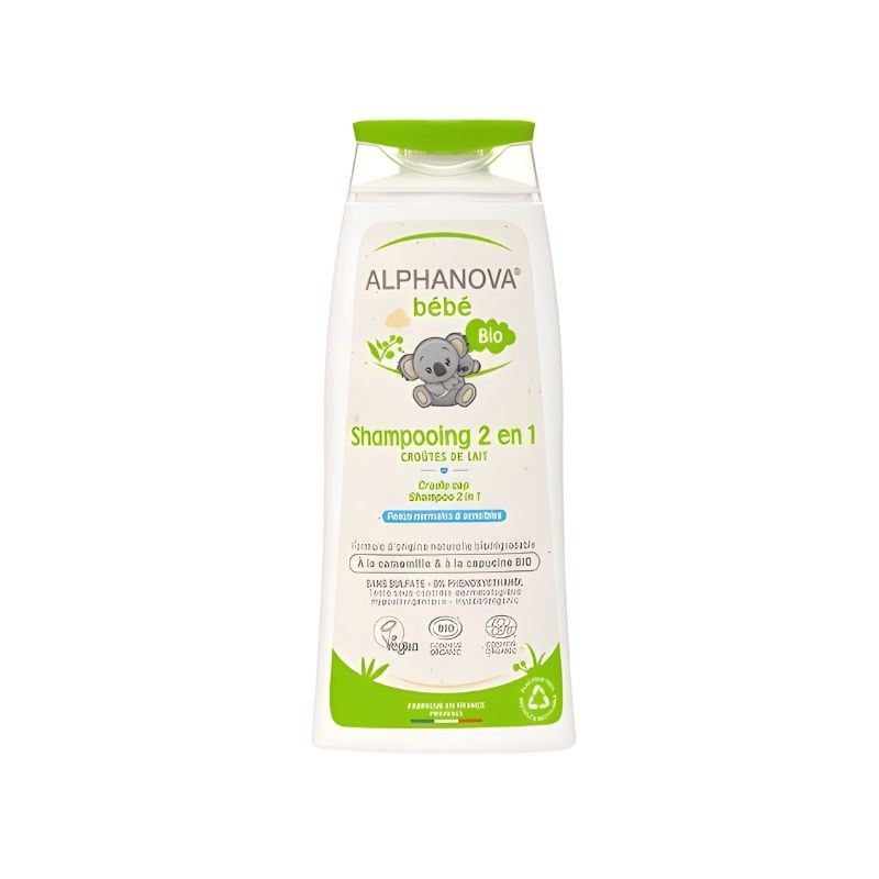 ALPHANOVA SHAMPOING CROUTE DE LAIT 2EN 1 200 ML