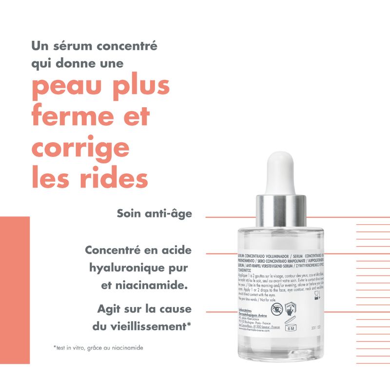 AVENE HYALURON ACTIV B3 Sérum concentré repulpant 30 ml – Image 3