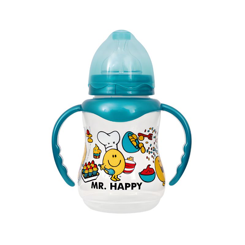 BABY PUR BIBERON EN VERRE 120 ML MR HAPPY 15830
