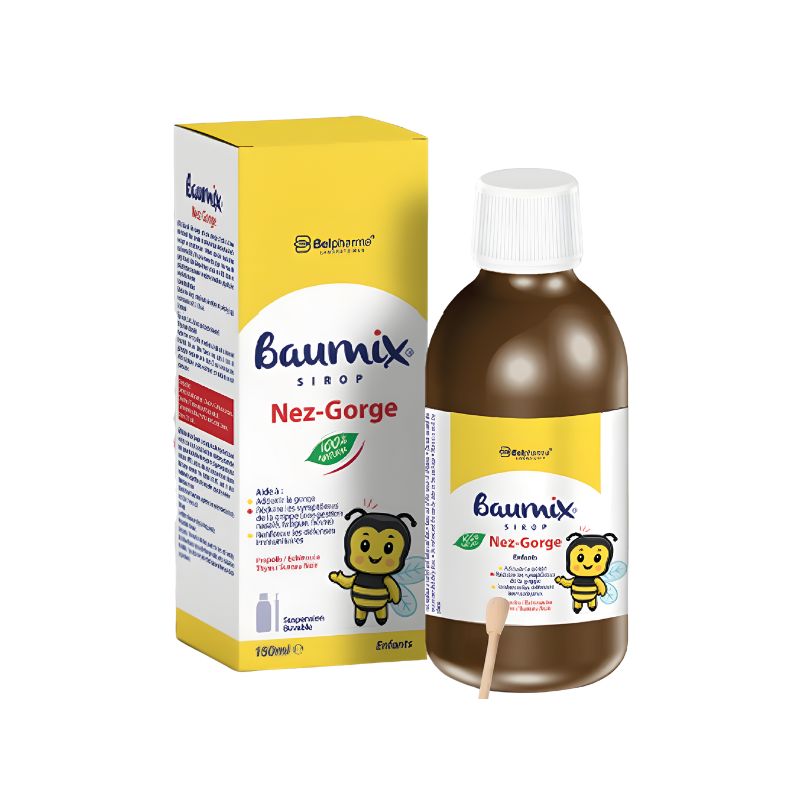 BAUMIX SIROP NEZ-GORGE ENFANTS 150ML