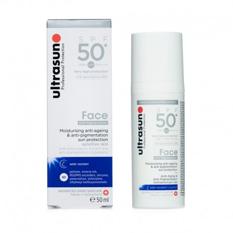 ULTRASUN FACE ANTI-AGEING & ANTI-PIGMENTATION SPF 50+ 50ML