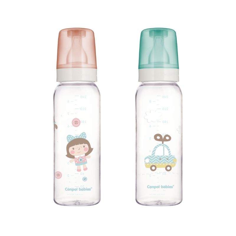 CANPOL BIBERON EN VERRE 240ML REF 42/201