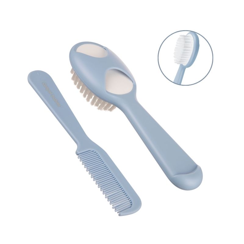 CANPOL BROSSE+PEIGNE BLEU REF 56/160