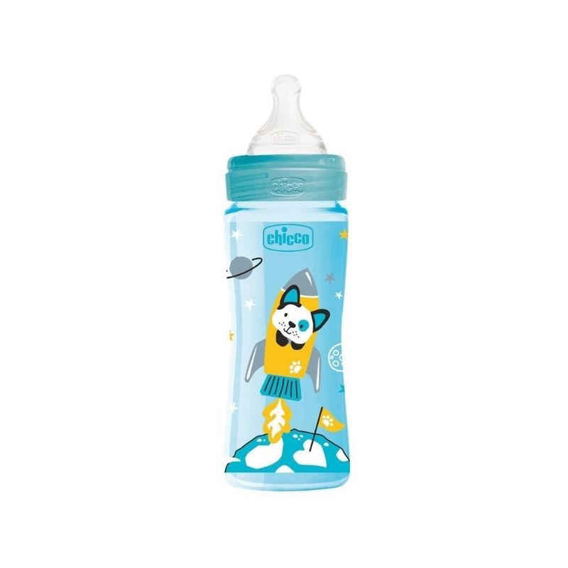 CHICCO BIBERON PLASTIC BOY 330 ML /REF:286372