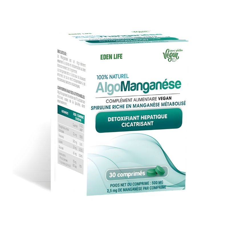 EDEN LIFE ALGO MANGANESE BT/30 COMPRIMES