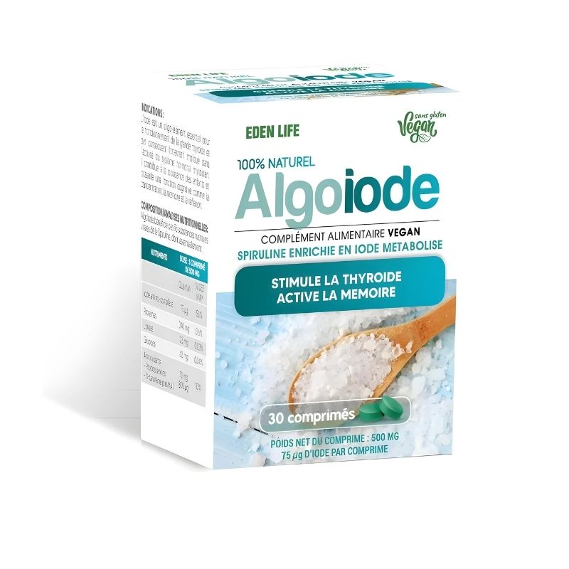 EDEN LIFE ALGOIODE B/30 COMPRIMES