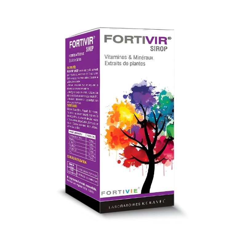 FORTIVIR SIROP 125ML – Multivitamines Enfants