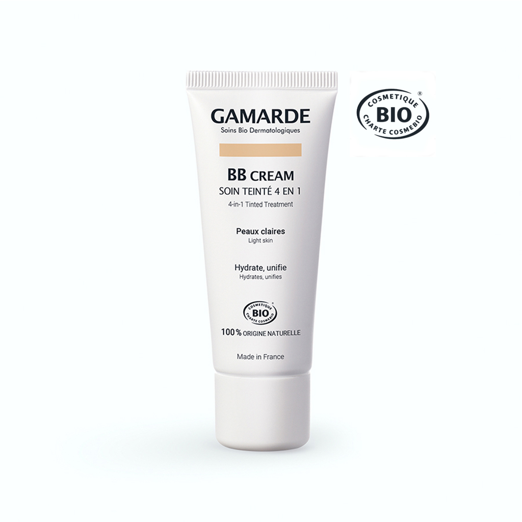 GAMARDE BB CREME TEINTE 4EN1 PEAUX CLAIRES 40ML