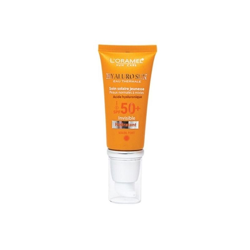 L’ORAMEL HYALURO SUN ECRAN SPF50+ INVISIBLE HYDRATANT (PEAU NORMALE A MIXTE) 50ML