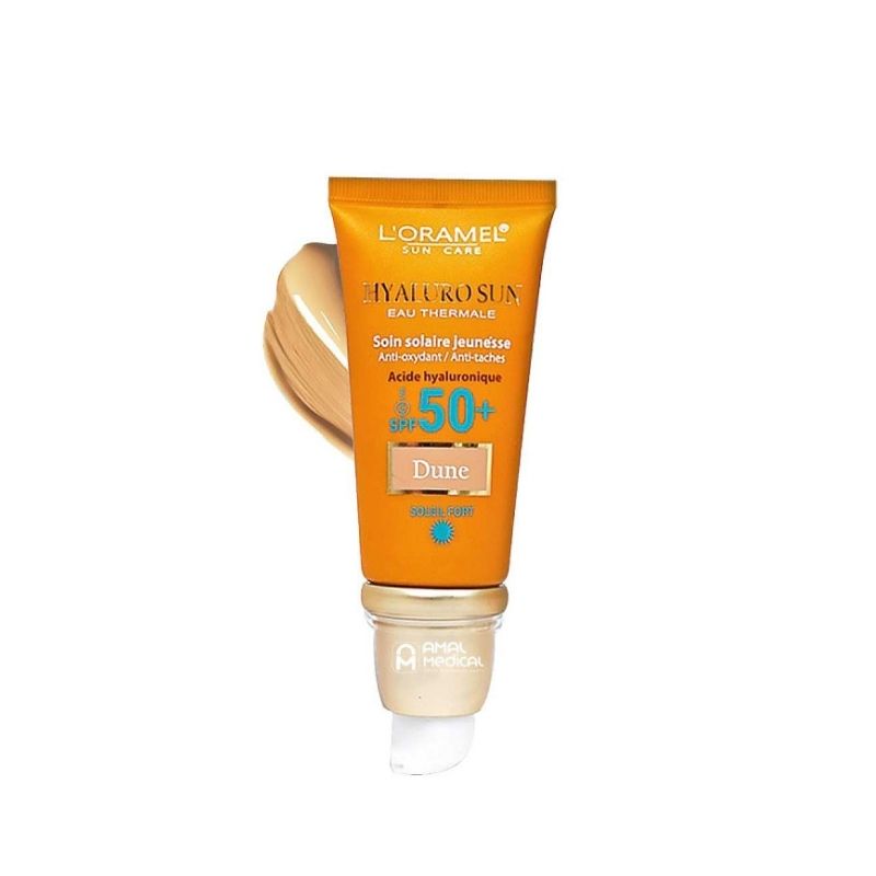 L’ORAMEL HYALURO SUN ECRAN SPF50+ TEINTE DUNE 50ML