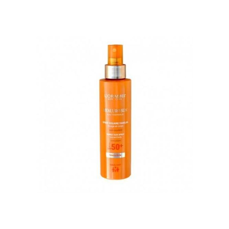 L’ORAMEL HYALURO SUN SPRAY SOLAIRE SPF50+ FAMILIAL 150ml