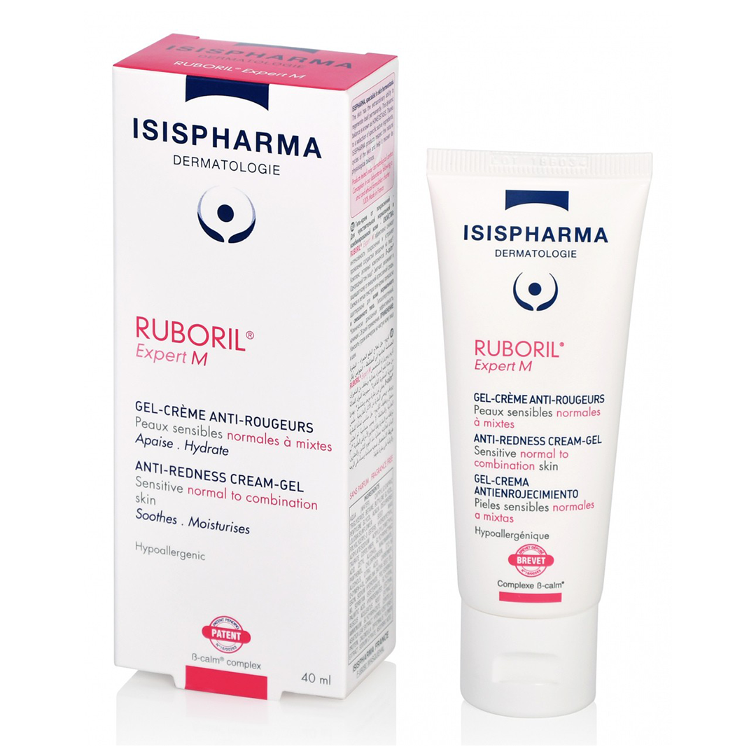 ISISPHARMA RUBORIL EXPERT M GEL CREME ANTI ROUGEURS 40ML