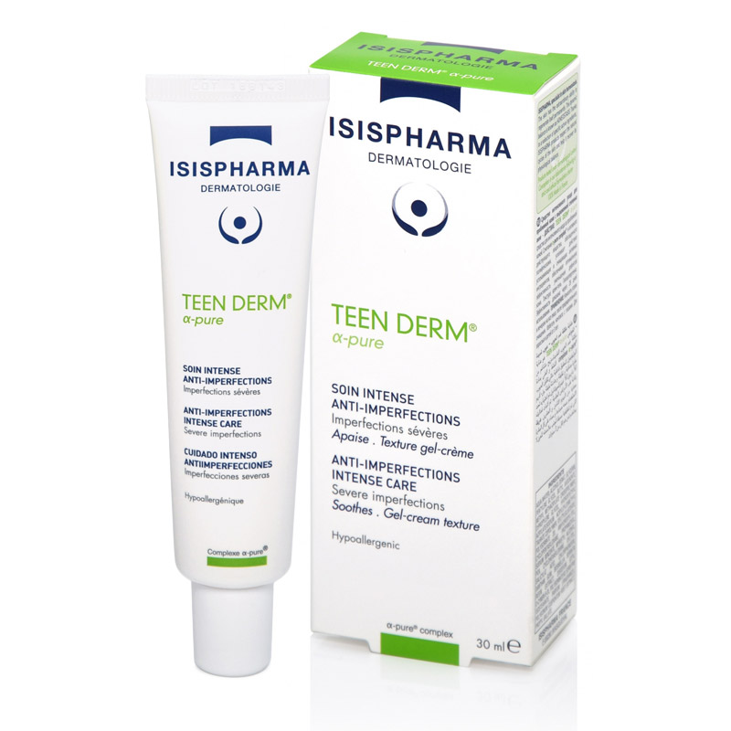 ISISPHARMA TEEN DERM A PURE SOIN INTENSE ANTI IMPERFECTIONS 30ML