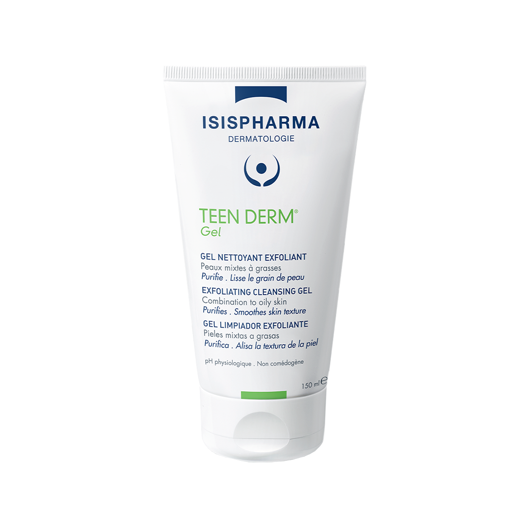 ISISPHARMA TEEN DERM GEL NETTOYANT EXFOLIANT 150ML