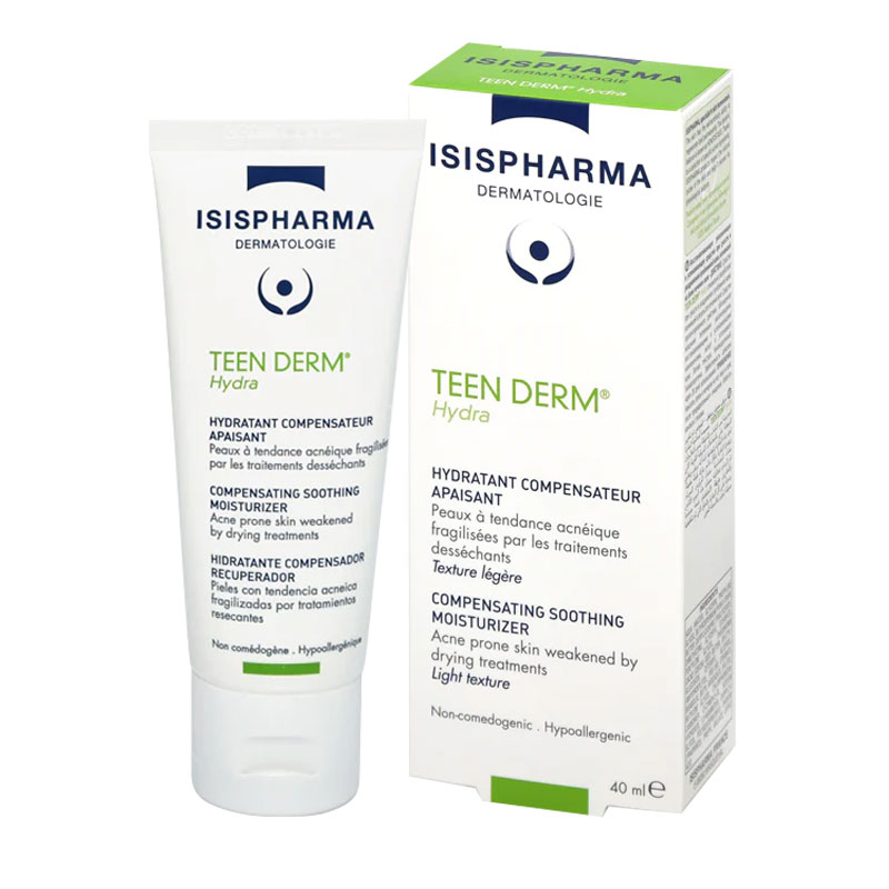 ISISPHARMA TEEN DERM HYDRA COMPENSATEUR APAISANT 40 ML