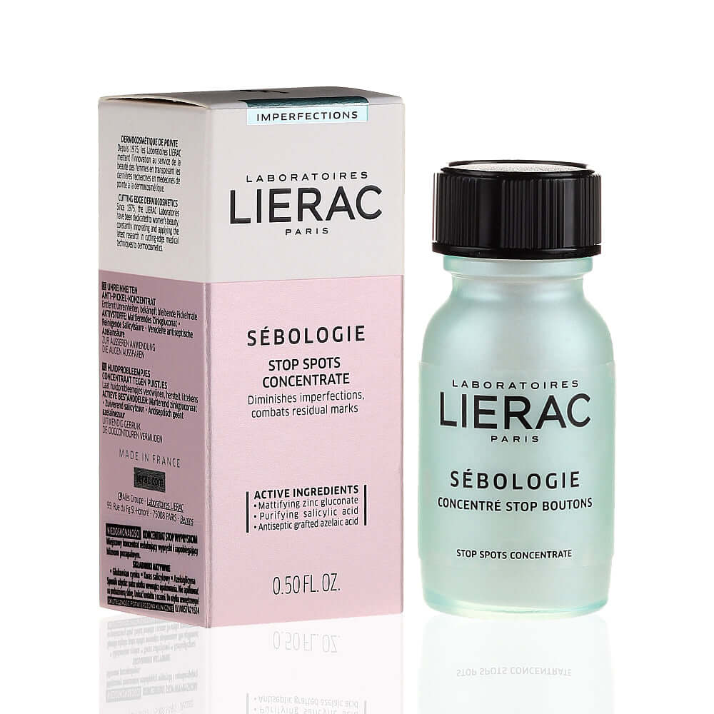 LIERAC SEBOLOGIE CONCENTRE STOP BOUTONS 15ML
