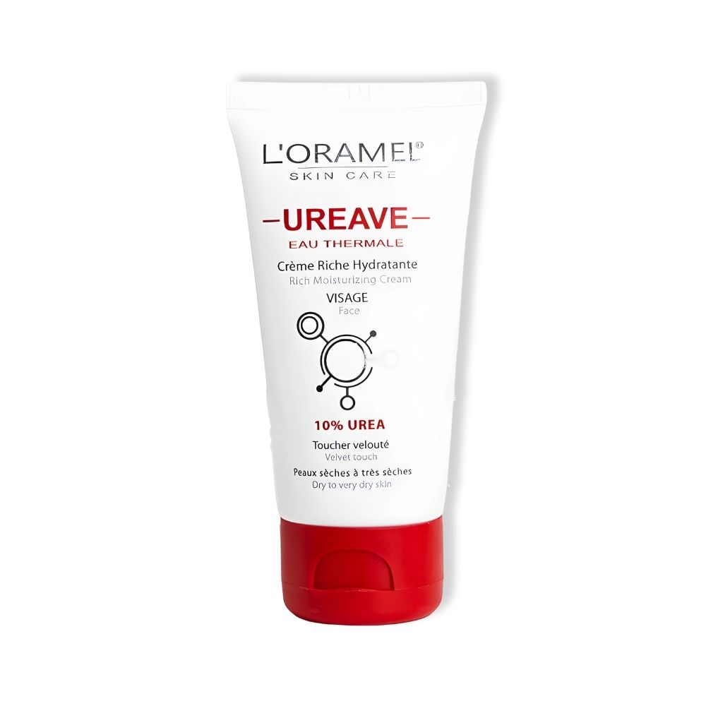 L’ORAMEL UREAVE CREME VISAGE 10% UREA 75ML