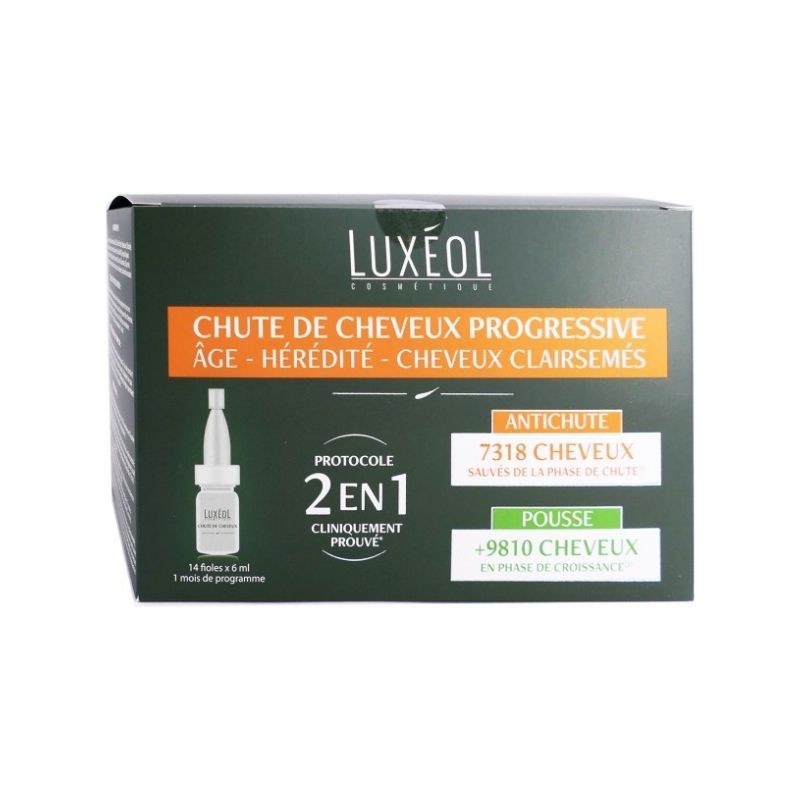 LUXEOL CHUTE DE CHEVEUX PROGRESSIVE 2EN 1