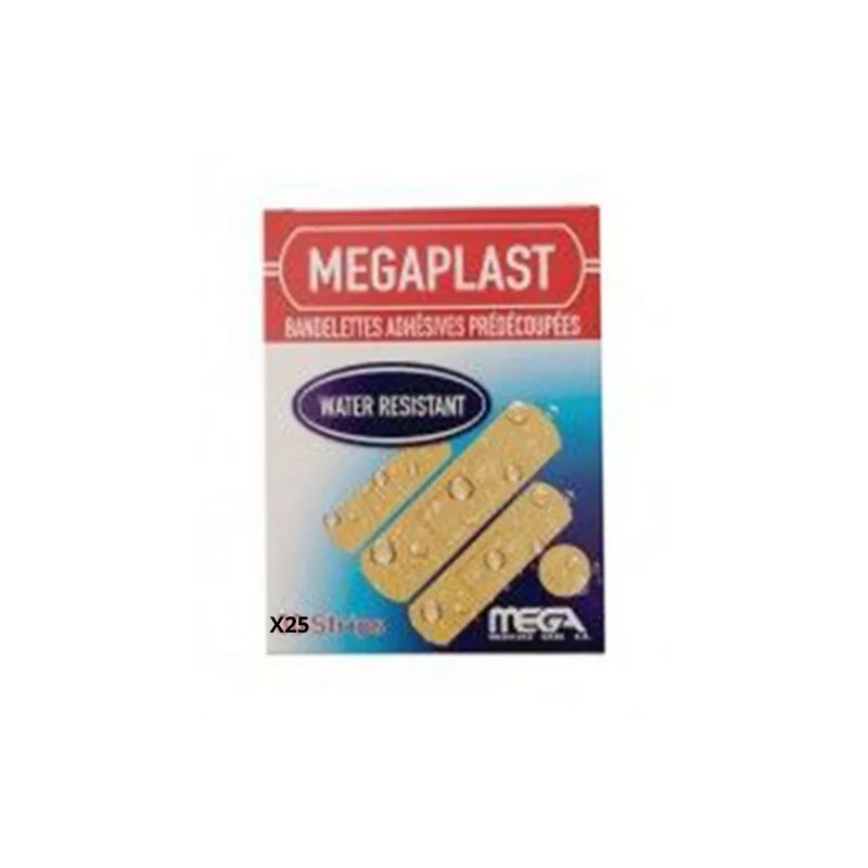 MEGAPLAST BT/25 STRIPES RES-EAU NW 19MM*72 MM