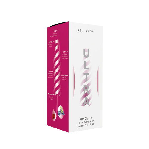 ULTRA DRAINEUR MINCIVIT RAISIN ET CERISE 250ML