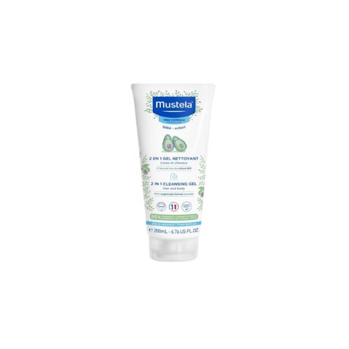 MUSTELA Gel Cheveux et Corps 2 en 1 200ml