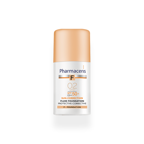 PHARMACERIS F Fond de Teint SPF 50+ (02 SAND) 30ml